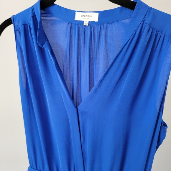 Aritzia Babaton Benedict Dress In Wild Indego Blue - Picture 6 of 15